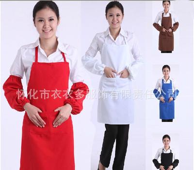 廠家直銷圍裙 廚師廚工圍裙 圍腰 圍裙生產批發 餐廳圍裙圖片_高清圖_細節圖-懷化市衣衣多服飾有限責任公司 -