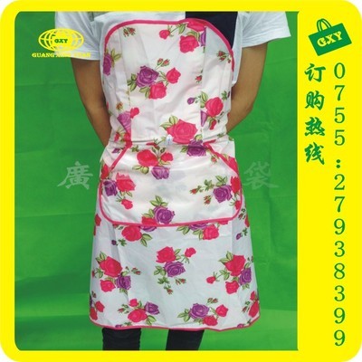 【【廠家訂做】防水圍裙 韓版滌綸圍裙 廣告工作圍裙 量大價優】價格,廠家,圖片,圍裙,深圳市廣興原制袋-